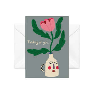 Studio Soph: Thinking of You - illustrated card by Studio Soph