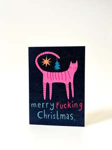 Studio Soph: Merry Fucking Christmas - Card by Studio Soph
