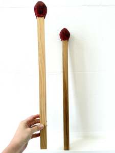 Art Objects: Matchstick Head Pair - 54cm Tiny Size (25112)