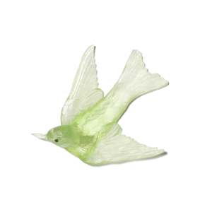 Glassware: Swallow / Warou - Pale Olive - By Luke Jacomb Studio