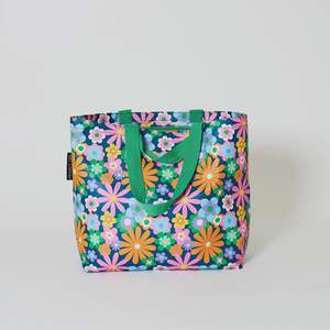 Medium Tote Bag - Pop Floral