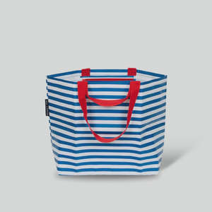 Bags: Medium Tote Bag - Breton Stripe