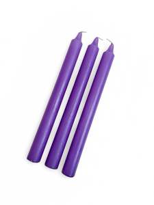 Products: Lilac Coloured Candle - 240mm