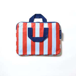 Laptop Case - Red Blue Stripe