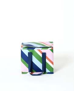 Bags: Mini Insulated Tote Bag - Rugby Stripe