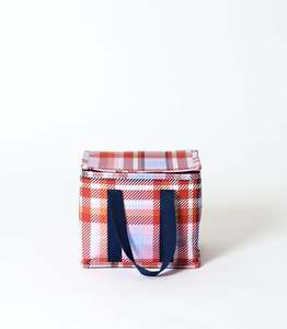 Mini Insulated Tote Bag - Tartan