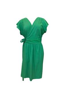 Clothing: "Kelsey" Mini Dress - Grass Green Blend