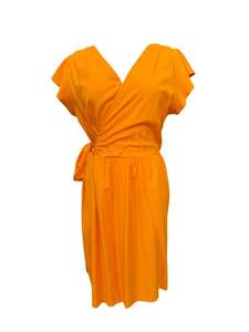 "Kelsey" Mini Dress - Apricot Blend