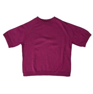 Cotton/Merino blend "Hansa" Tee - Cerise
