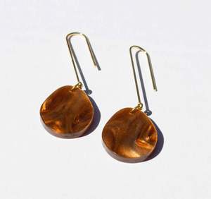 Jewellery: Maeve Earrings - Amber
