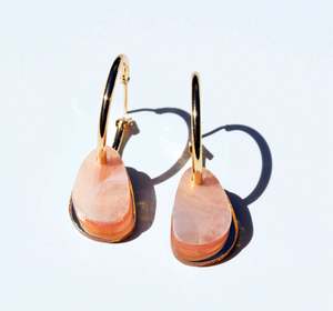 Jewellery: Lyla Earrings - Pink