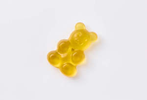 Products: Citrine Gummy Bear - Glass Candy Artwork by Simon Lewis Wards