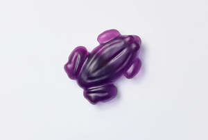 Amethyst Froggie - Glass Candy artwork by Simon Lewis Wards