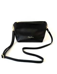 Bags: Grab 'n' Go handbag - Black Leather