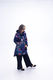 Floral Romance Long-Line Raincoat
