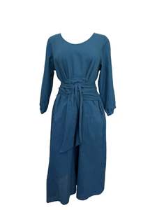 Long Sleeve Mollie Dress - Marine Blend