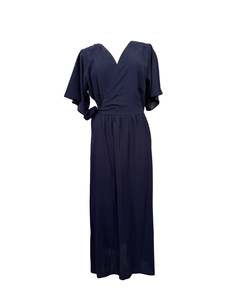 "Kelsey" Dress - Navy Blend
