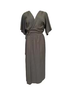 Clothing: "Kelsey" Dress - Khaki Blend