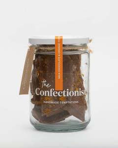 The Confectionist: Limited Edition Milk Chocolate & Orange Toffee - 200g Jar
