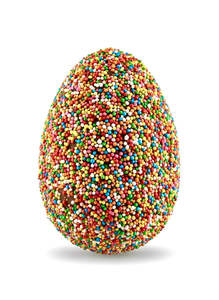 Sprinkles Easter Egg - Handcrafted Milk Chocolate