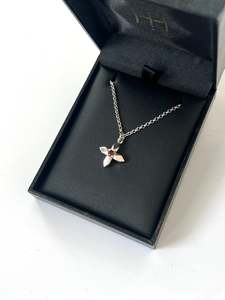 Lucent Necklace with Garnet by Holly Howe - HH051