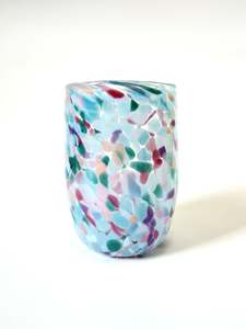 Glassware: Handblown Glass Tumbler - Mermaid