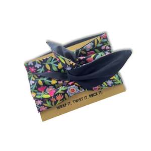 Products: Girlband - Vibrant Florals / Black