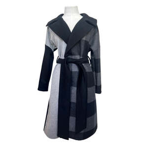 One-Off "Niki" Coat - Black/Grey