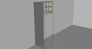 Products: Tall end panel for fridge JAG Express