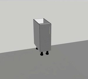 Floor cabinet - 1 door JAG Express