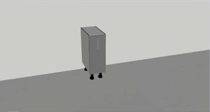 Products: Floor cabinet - 300mm Cooking Agent Pull Out JAG Express