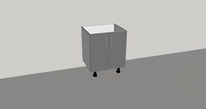 Products: Floor cabinet - sink - 2 door JAG Express