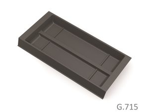 Products: Cutlery insert - 240mm - wing on 1 side - GREY JAG Express