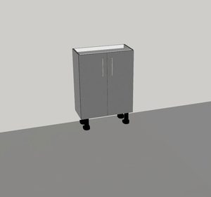 Floor cabinet shallow - 2 door JAG Express