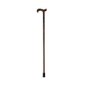 Christmas Gift Ideas: Spiral Derby Wooden Walking Stick with T Handle
