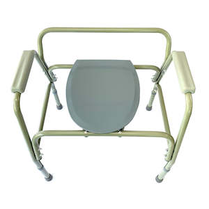 Heavy Duty Range: Wairoa Bariatric Steel Commode