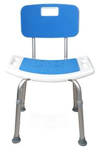 Products: Shower Chair with Padded Seat and Backrest