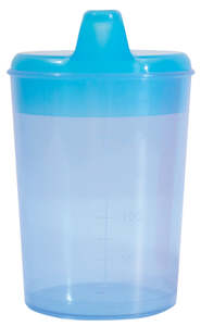 Drinking Cup with Two Spouts - Light Blue