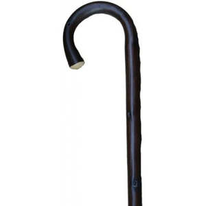Mens Wooden Walking Stick with Crook Handle