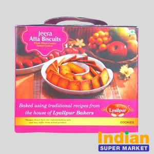 Products: Lyallpur Jeera Atta Biscuit 1 Kg - Indian Supermarket