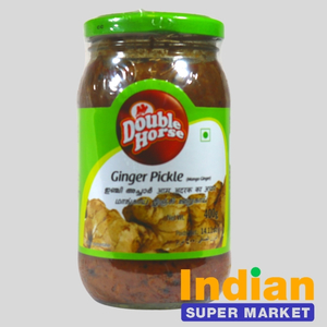 Double Horse Ginger Pickle 400 Gm - Indian Supermarket