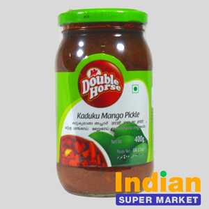 Double Horse Kaduku Mango Pickle 400 Gm - Indian Supermarket
