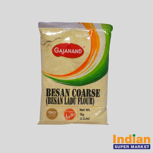 Gajanand Besan Coarse 1 Kg - Indian Supermarket