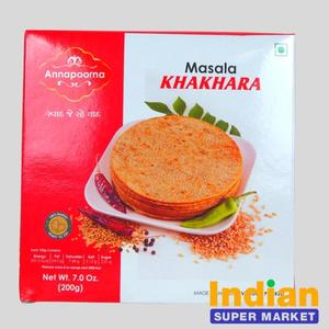 Annapoorna/ Induben Masala Khakhara 200 gm - Indian Supermarket