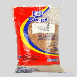 Products: Kings Red Raw Country Rice Polished 5 KG - Indian Supermarket