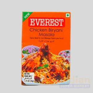 Everest Chicken Biryani Masala 50 gm - Indian Supermarket