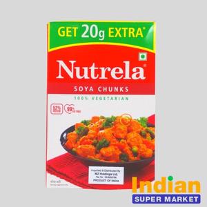Products: Nutrela Soya Chunks 200 GM - Indian Supermarket