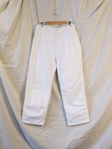 Trousers: Engineered Garments - Fatigue Pant White Herringbone