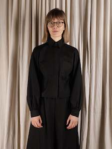 Recreate Clothing: Boxy Shirt - Black