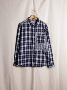 Mens Shirting: Dickies - Mixed Check Work Shirt